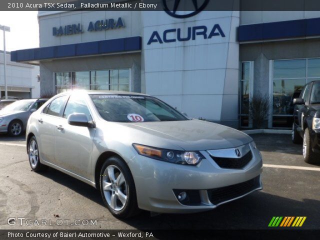 2010 Acura TSX Sedan in Palladium Metallic