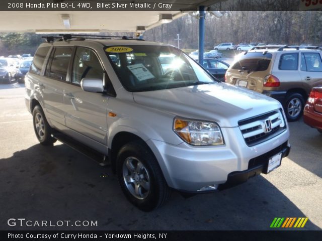 2008 Honda Pilot EX-L 4WD in Billet Silver Metallic