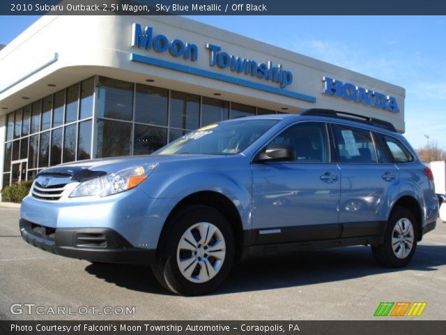 2010 Subaru Outback 2.5i Wagon in Sky Blue Metallic