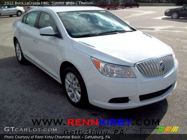 2012 Buick LaCrosse FWD in Summit White