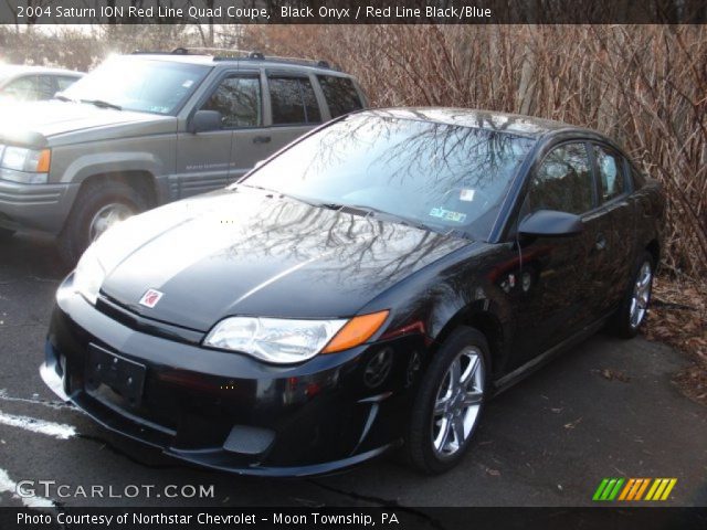 2004 Saturn ION Red Line Quad Coupe in Black Onyx