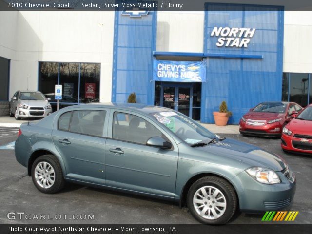 2010 Chevrolet Cobalt LT Sedan in Silver Moss Metallic