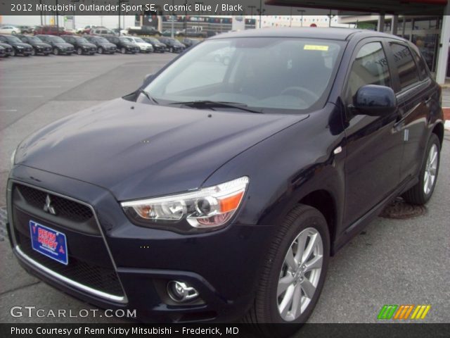 2012 Mitsubishi Outlander Sport SE in Cosmic Blue