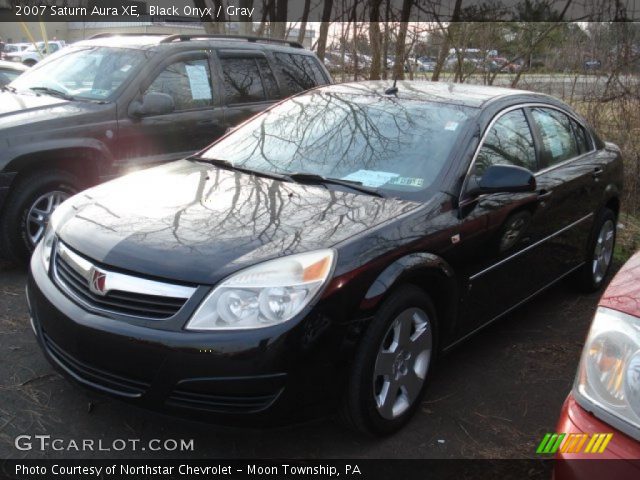 2007 Saturn Aura XE in Black Onyx