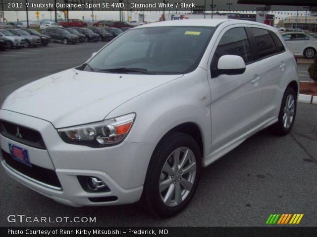 2012 Mitsubishi Outlander Sport SE 4WD in Diamond White
