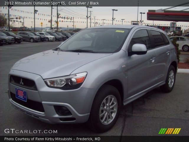 2012 Mitsubishi Outlander Sport ES in Cool Silver