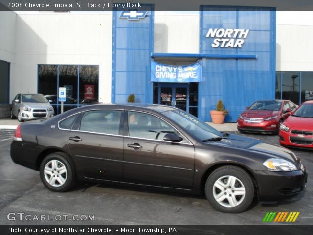 2008 Chevrolet Impala LS in Black