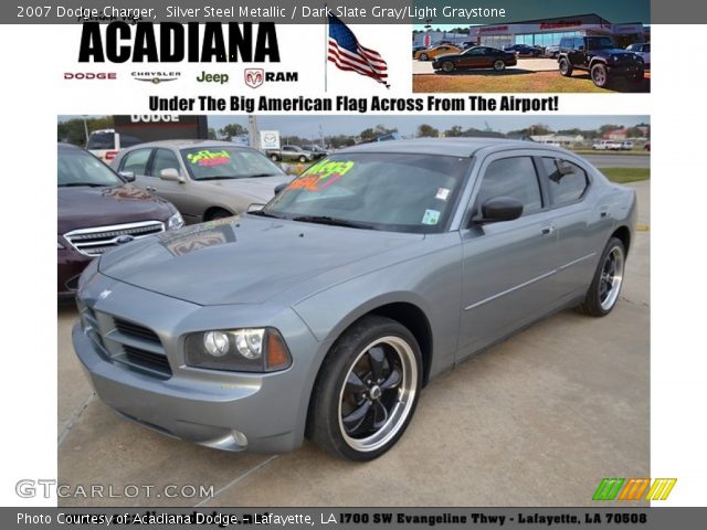 2007 Dodge Charger  in Silver Steel Metallic