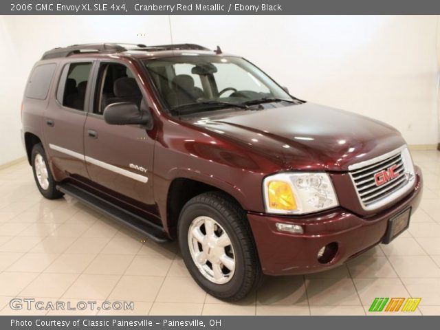 2006 GMC Envoy XL SLE 4x4 in Cranberry Red Metallic