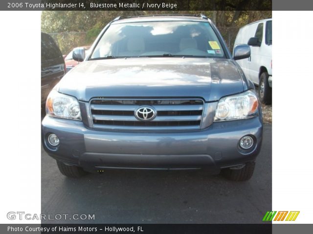 2006 Toyota Highlander I4 in Bluestone Metallic