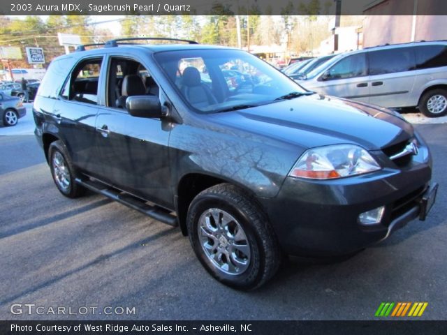 2003 Acura MDX  in Sagebrush Pearl
