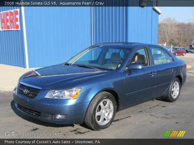 2006 Hyundai Sonata GLS V6 in Aquamarine Pearl