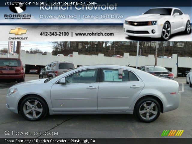 2011 Chevrolet Malibu LT in Silver Ice Metallic