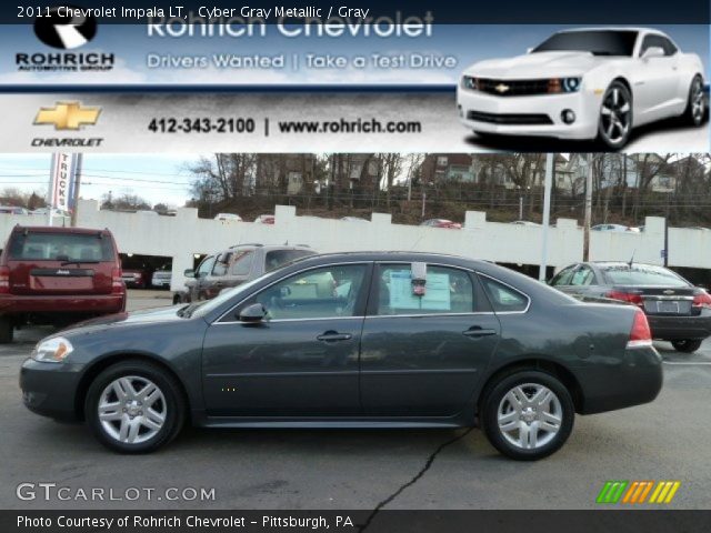 2011 Chevrolet Impala LT in Cyber Gray Metallic