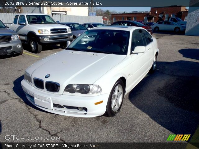 2003 BMW 3 Series 325i Coupe in Alpine White