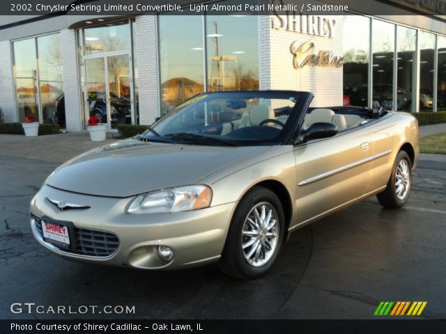 2002 Chrysler Sebring Limited Convertible in Light Almond Pearl Metallic