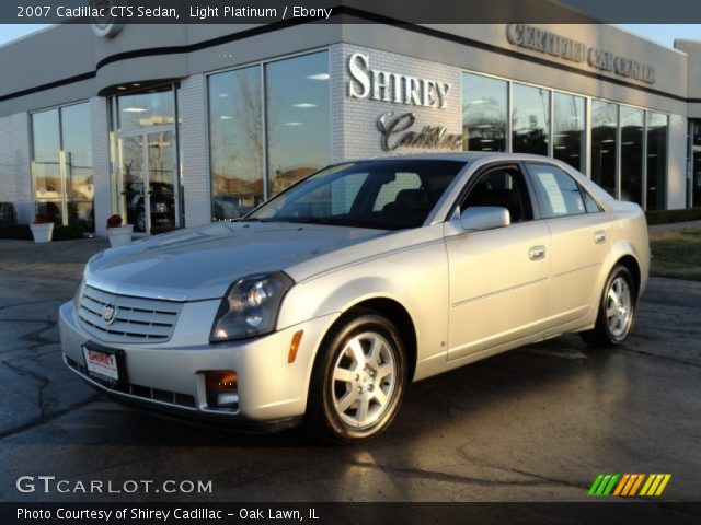 2007 Cadillac CTS Sedan in Light Platinum