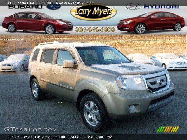 2011 Honda Pilot EX-L 4WD in Mocha Metallic
