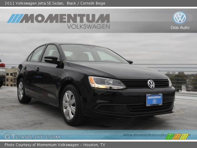 2011 Volkswagen Jetta SE Sedan in Black