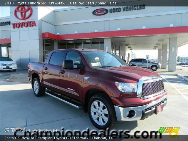 2010 Toyota Tundra SR5 CrewMax in Salsa Red Pearl