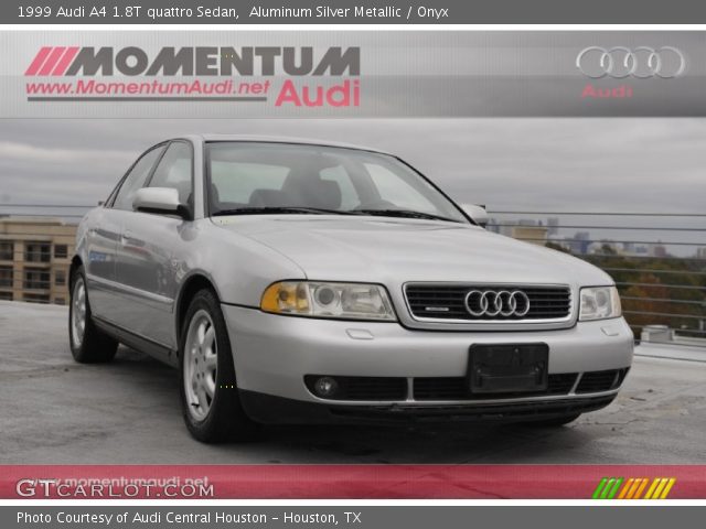 1999 Audi A4 1.8T quattro Sedan in Aluminum Silver Metallic