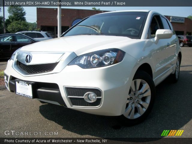 2010 Acura RDX SH-AWD Technology in White Diamond Pearl