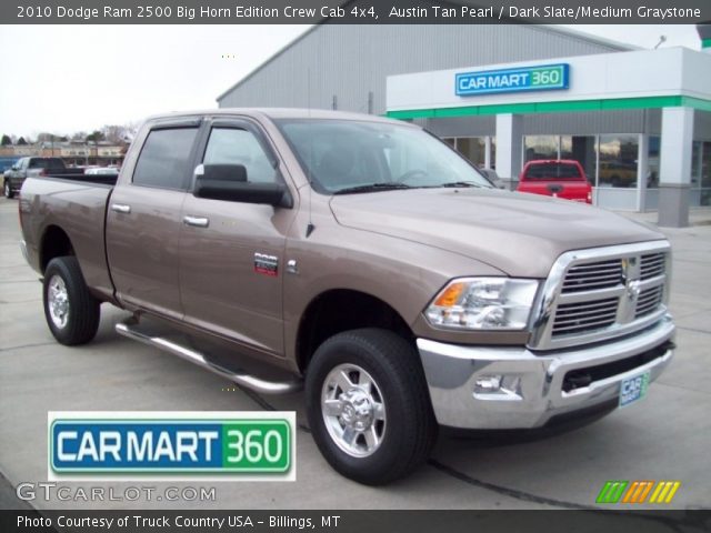 2010 Dodge Ram 2500 Big Horn Edition Crew Cab 4x4 in Austin Tan Pearl