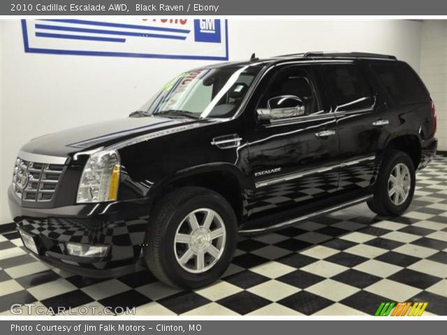 2010 Cadillac Escalade AWD in Black Raven