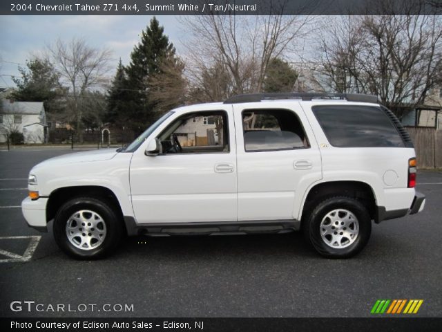 2004 Chevrolet Tahoe Z71 4x4 in Summit White