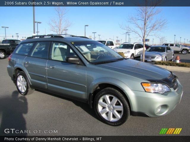 2006 Subaru Outback 2.5i Wagon in Willow Green Opalescent