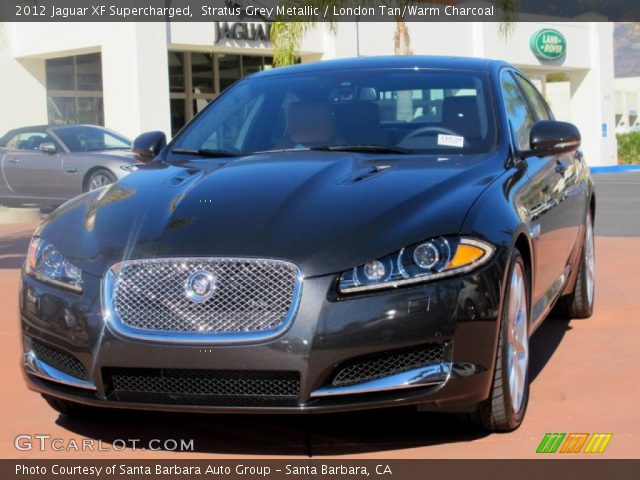 2012 Jaguar XF Supercharged in Stratus Grey Metallic