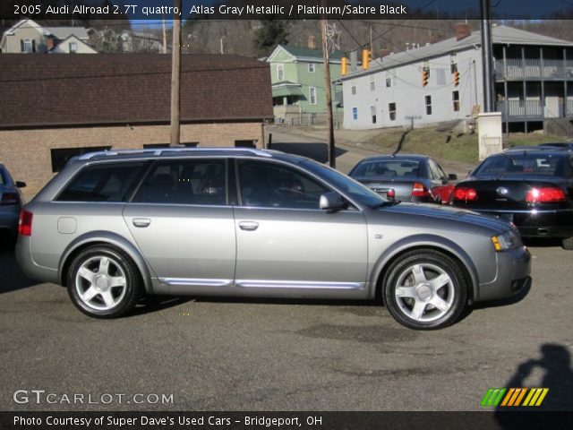 2005 Audi Allroad 2.7T quattro in Atlas Gray Metallic