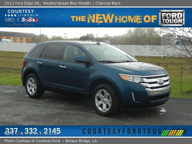 2011 Ford Edge SEL in Mediterranean Blue Metallic