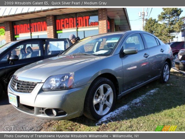 2009 Mitsubishi Galant ES in Quick Silver Pearl