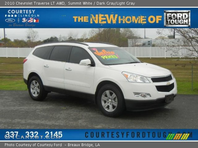 2010 Chevrolet Traverse LT AWD in Summit White