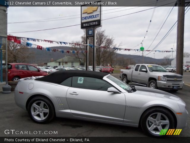 2012 Chevrolet Camaro LT Convertible in Silver Ice Metallic