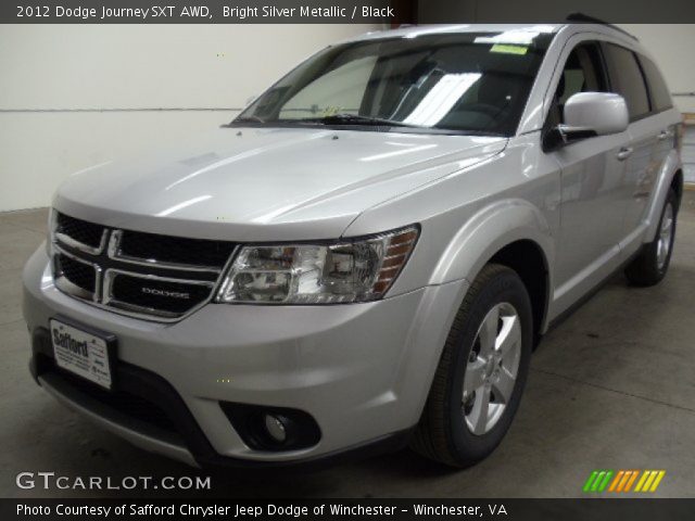 2012 Dodge Journey SXT AWD in Bright Silver Metallic