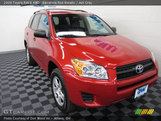 2009 Toyota RAV4 4WD in Barcelona Red Metallic
