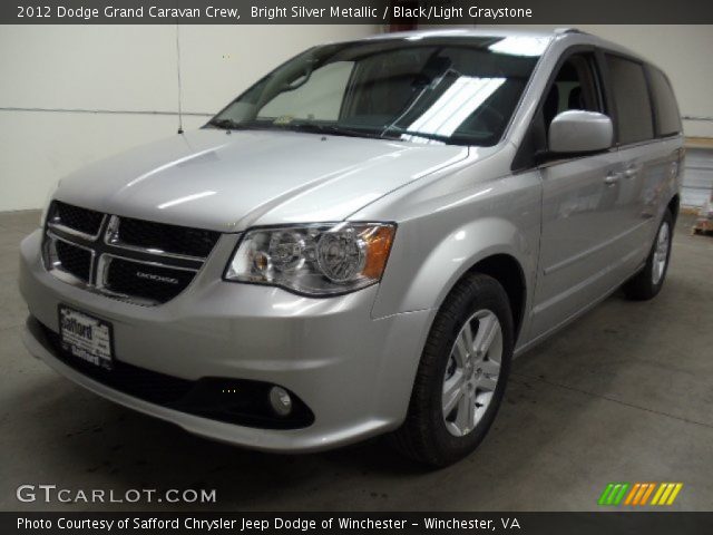 2012 Dodge Grand Caravan Crew in Bright Silver Metallic