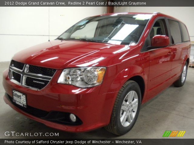 2012 Dodge Grand Caravan Crew in Redline 2 Pearl Coat