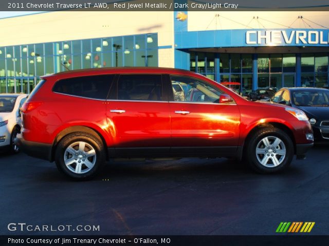 2011 Chevrolet Traverse LT AWD in Red Jewel Metallic