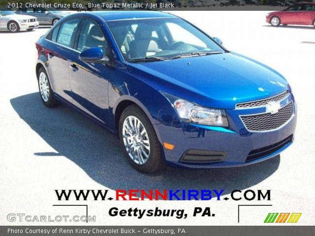 2012 Chevrolet Cruze Eco in Blue Topaz Metallic