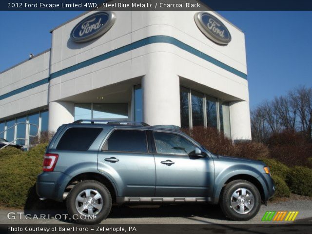2012 Ford Escape Limited 4WD in Steel Blue Metallic