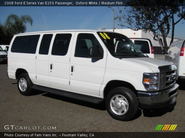 2008 Ford E Series Van E150 Passenger in Oxford White