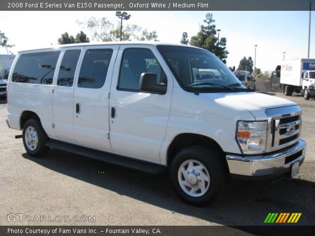 2008 Ford E Series Van E150 Passenger in Oxford White