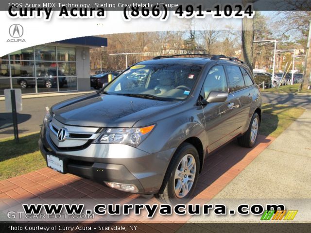 2009 Acura MDX Technology in Sterling Gray Metallic