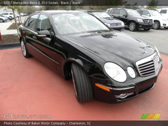 2007 Mercedes-Benz E 350 Sedan in Black