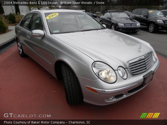 2004 Mercedes-Benz E 500 Sedan in Brilliant Silver Metallic