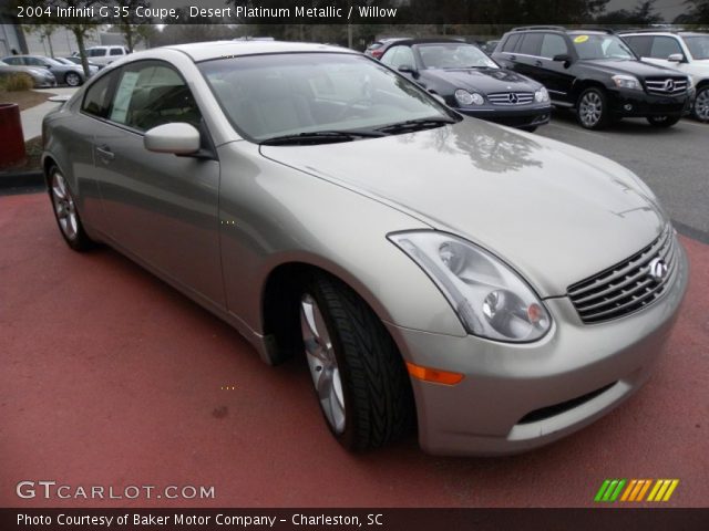 2004 Infiniti G 35 Coupe in Desert Platinum Metallic