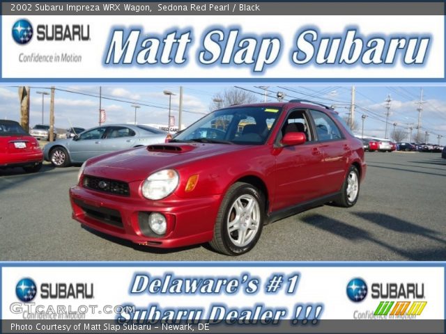 2002 Subaru Impreza WRX Wagon in Sedona Red Pearl